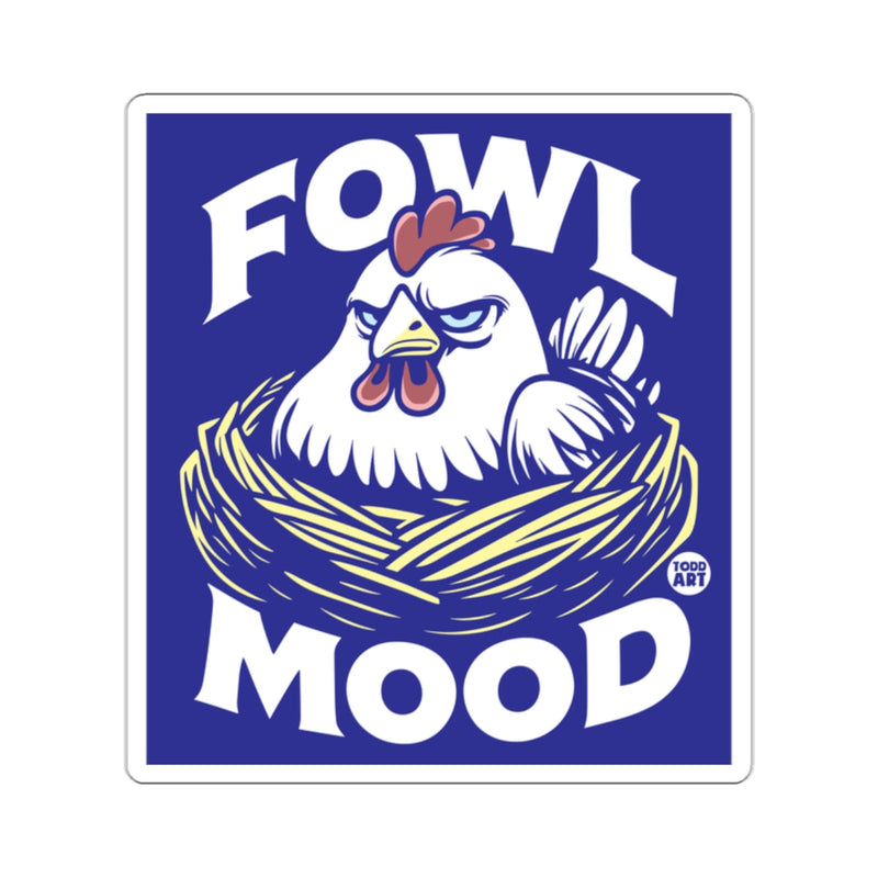 Load image into Gallery viewer, Fowl Mood Chicken Nest Parody Graphic Art product
