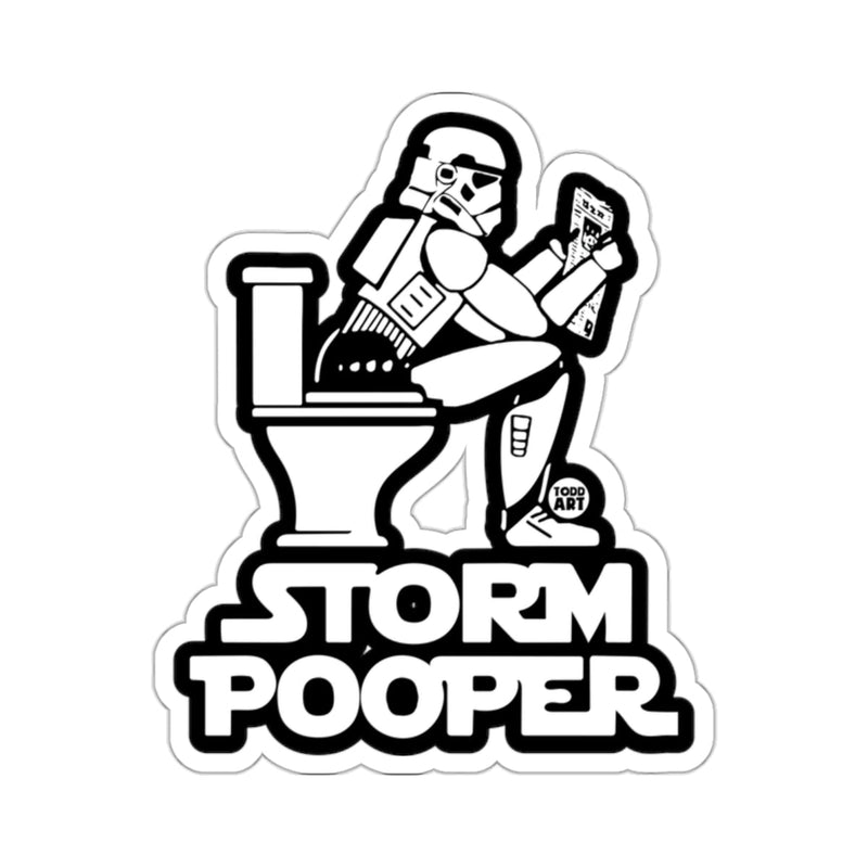 Load image into Gallery viewer, Stormtrooper Toilet Reading Storm Pooper Todd Art 
