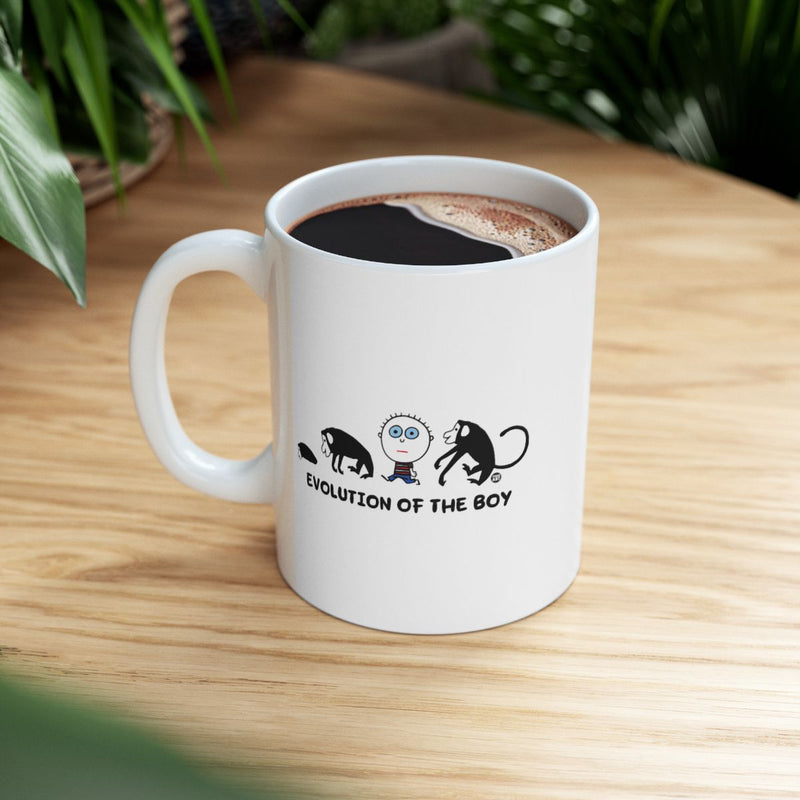 Load image into Gallery viewer, Evolution of the Boy Creative Coffee Mug

