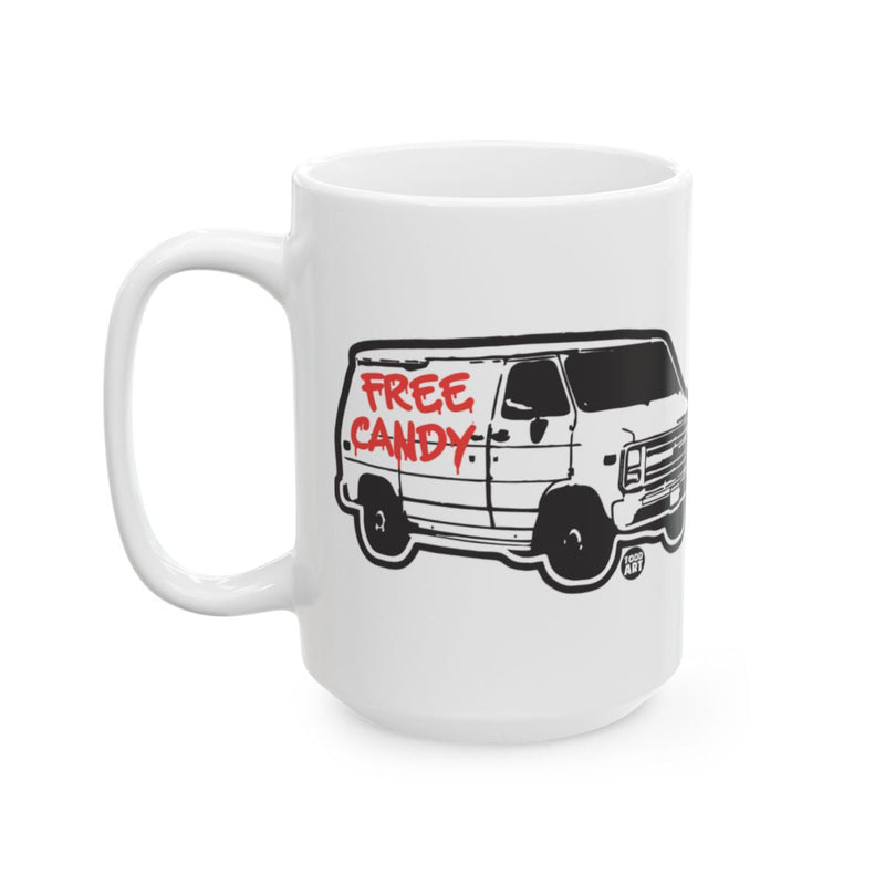 Load image into Gallery viewer, Free Candy Graphic Printed Van Design Coffee Mug
