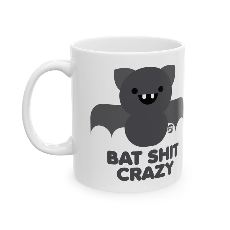 Load image into Gallery viewer, Bat Shit Crazy Mug, Funny Mugs for Him, Sarcastic Mens Mug, Funny Coffee Mug Men
