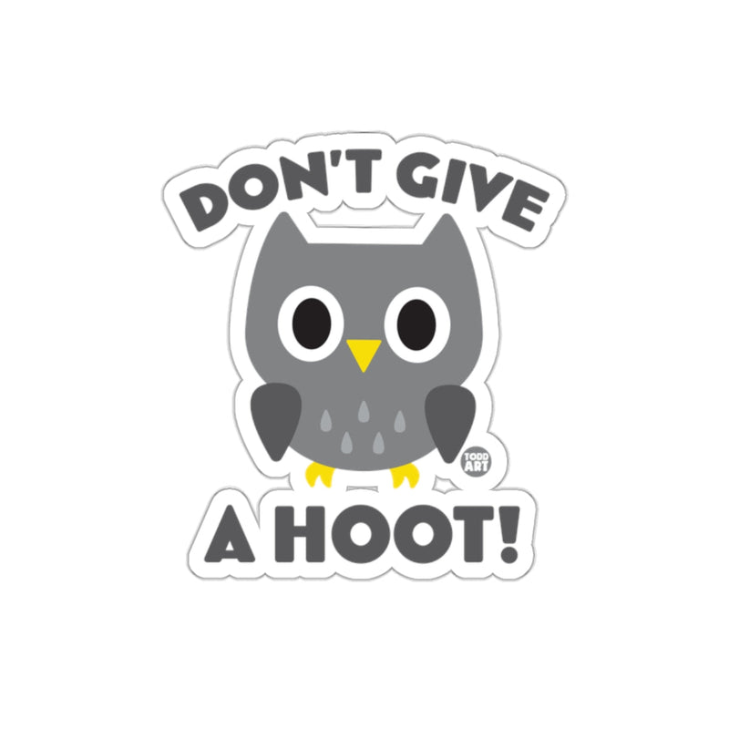 Load image into Gallery viewer, Don't Give A Hoot Adorable Owl Illustration sticker
