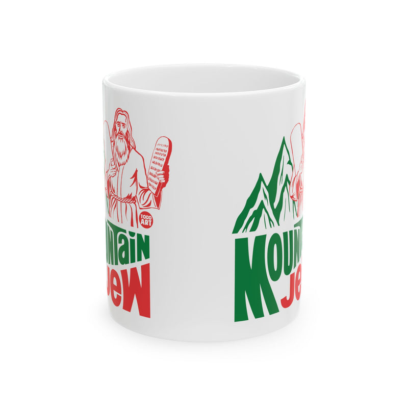 Load image into Gallery viewer, Mountain Jew Mug, Funny Mugs for Him, Sarcastic Mens Mug, Funny Coffee Mug Men
