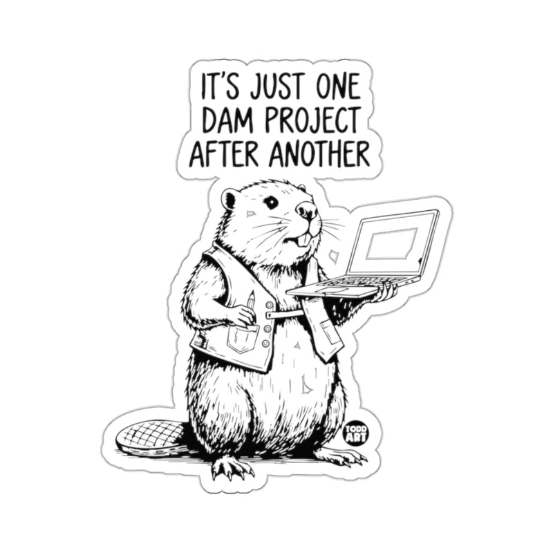 Load image into Gallery viewer, Busy Beaver Laptop Dam Project After Another 
