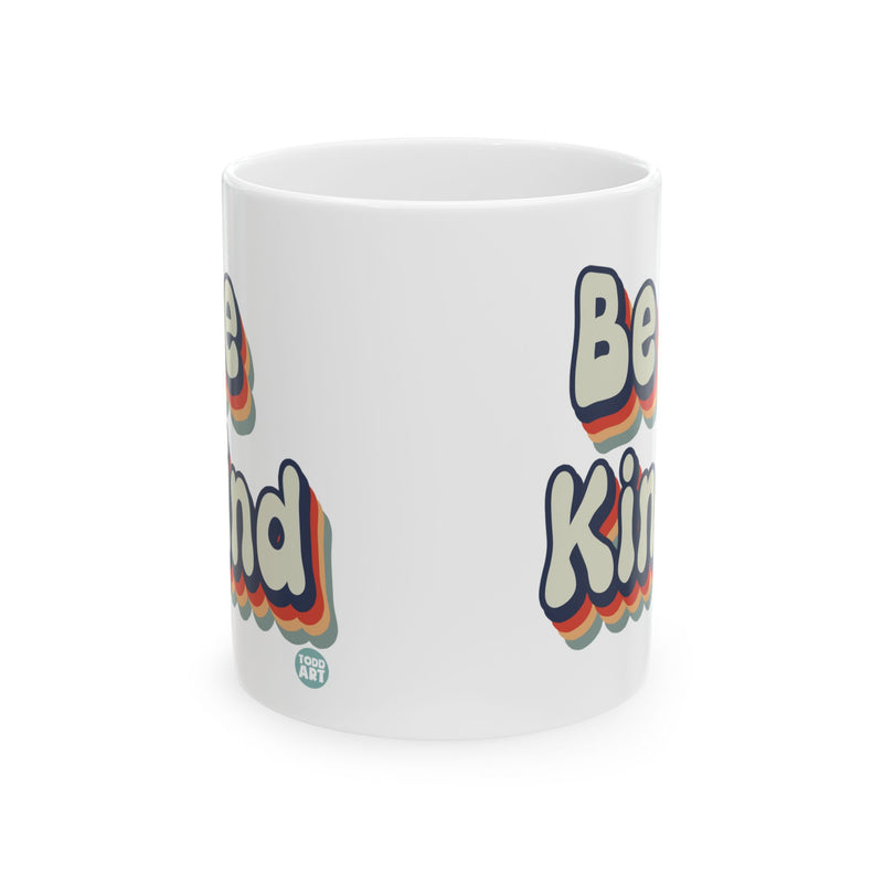 Load image into Gallery viewer, Be Kind Retro Mug, Retro Kindness Mug
