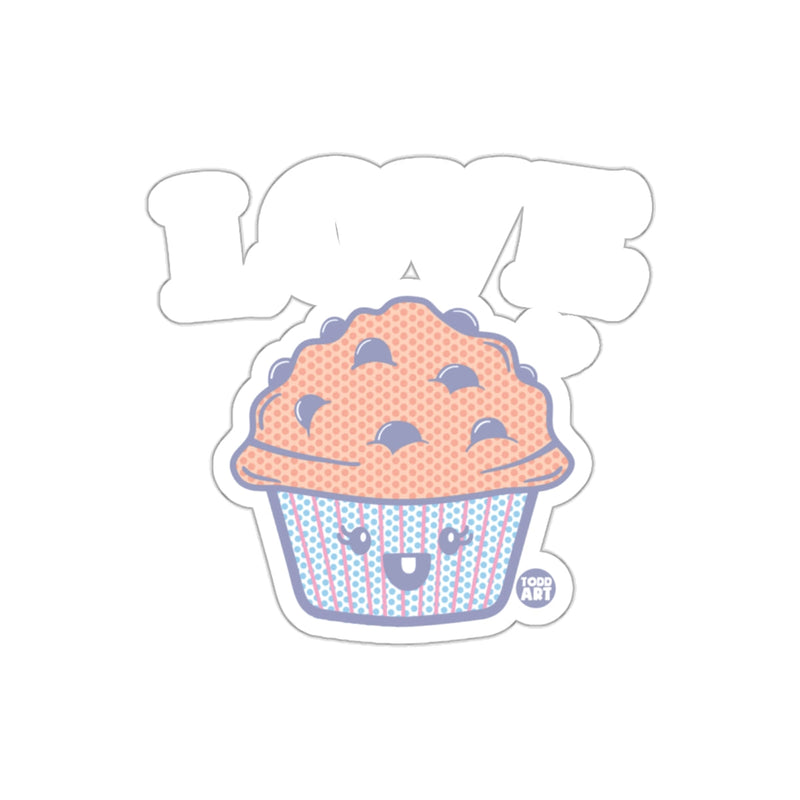 Load image into Gallery viewer, Love Baked Goods Muffin Sticker Fun Decor
