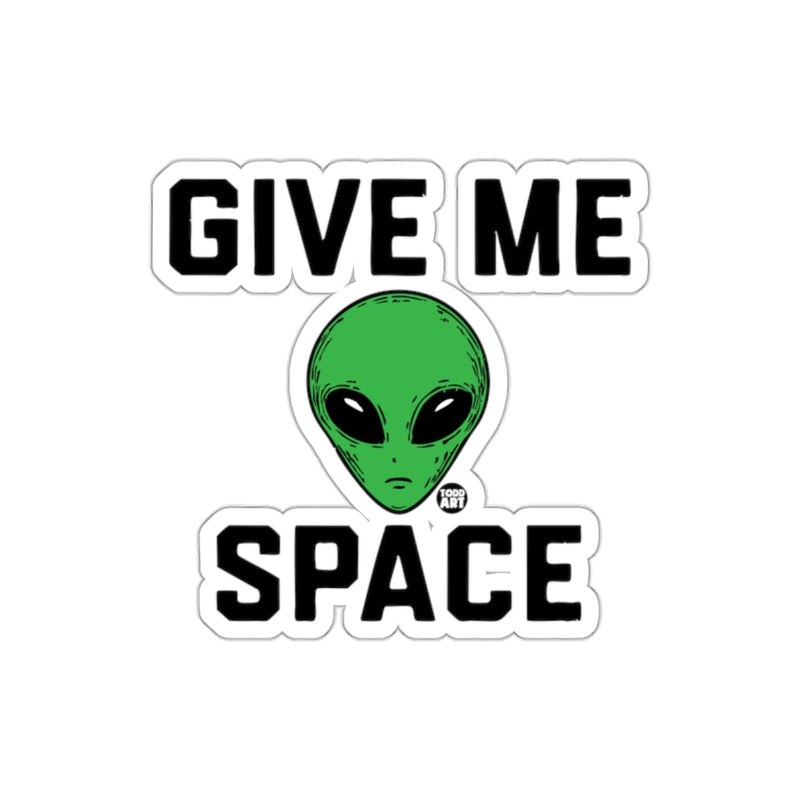 Load image into Gallery viewer, Give Me Space Alien Graphic Sticker Product
