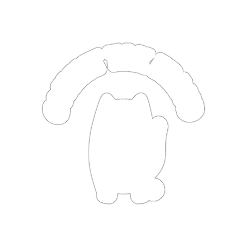Load image into Gallery viewer, Commit Tax Fraud Cute Kitty Design Artistic Fun sticker
