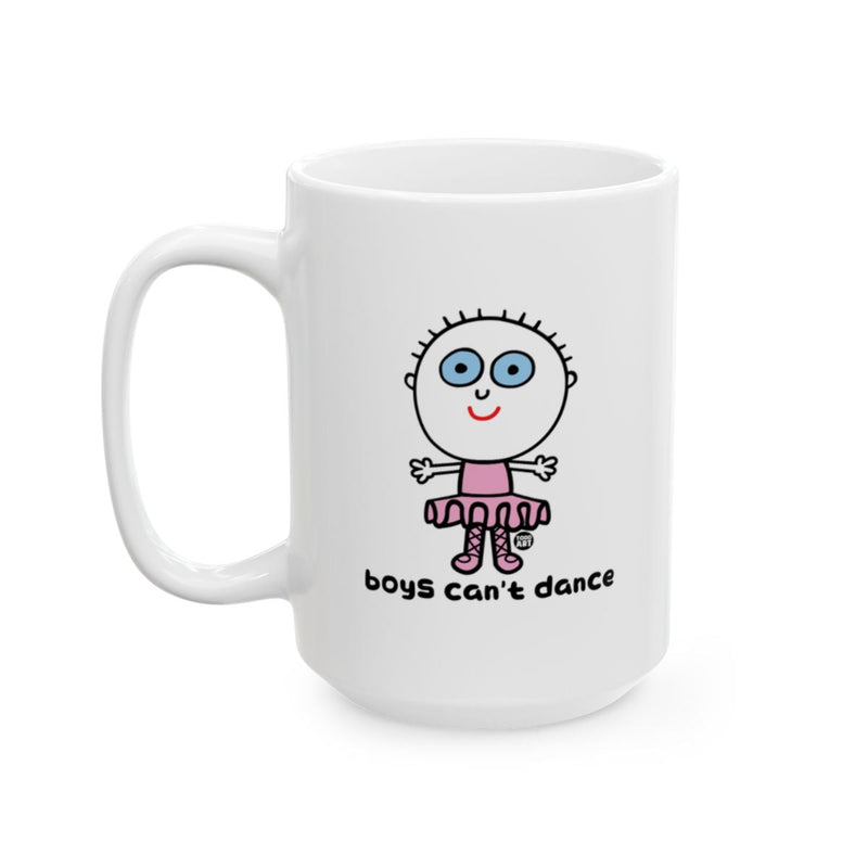 Load image into Gallery viewer, Boys Can't Dance Cartoon Character Mug
