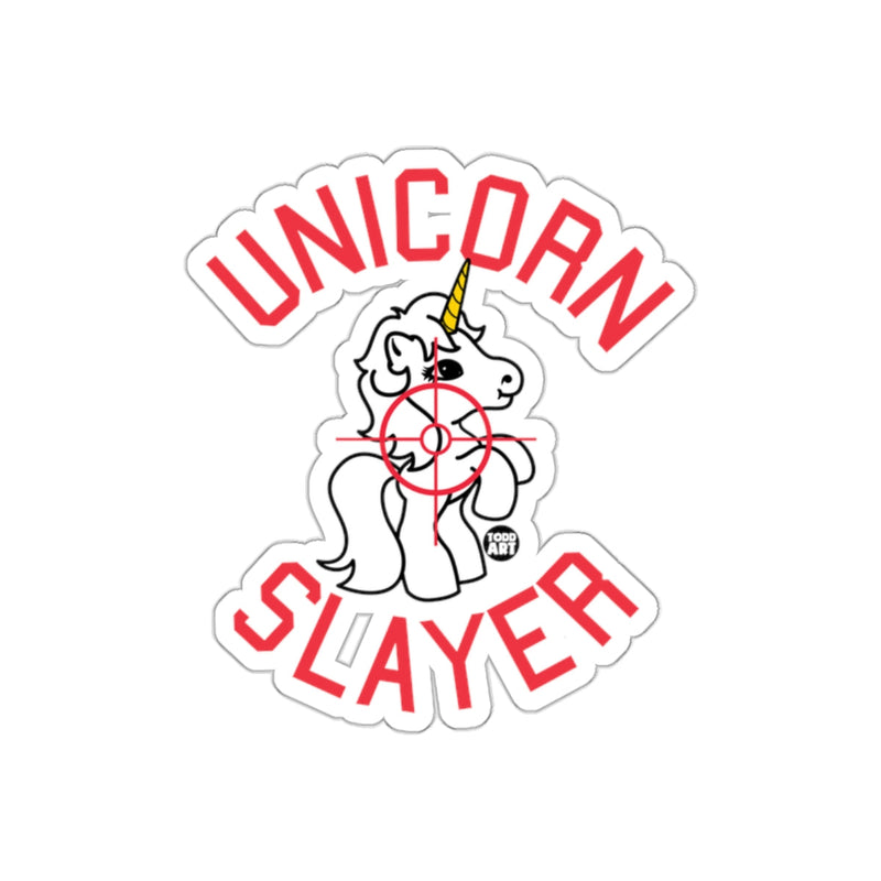 Load image into Gallery viewer, Unicorn Slayer Todd Art Design Sticker
