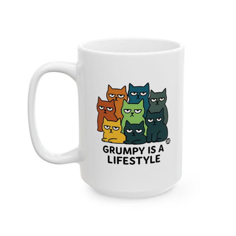 Load image into Gallery viewer, Grumpy Cat Lifestyle Statement Coffee Mug
