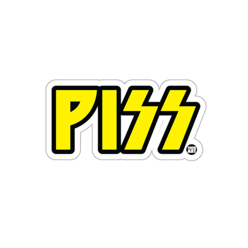 Load image into Gallery viewer, Piss Yellow Logo for Todd Art Inspired Style sticker
