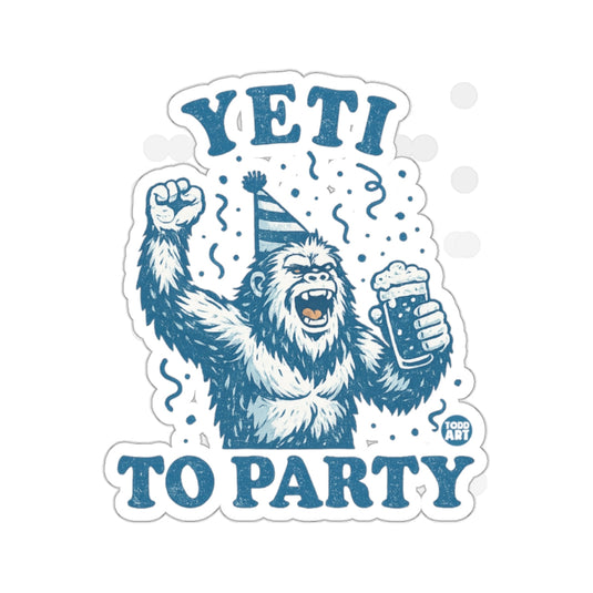 Yeti TO Party Bigfoot Beer Drinking Celebration 