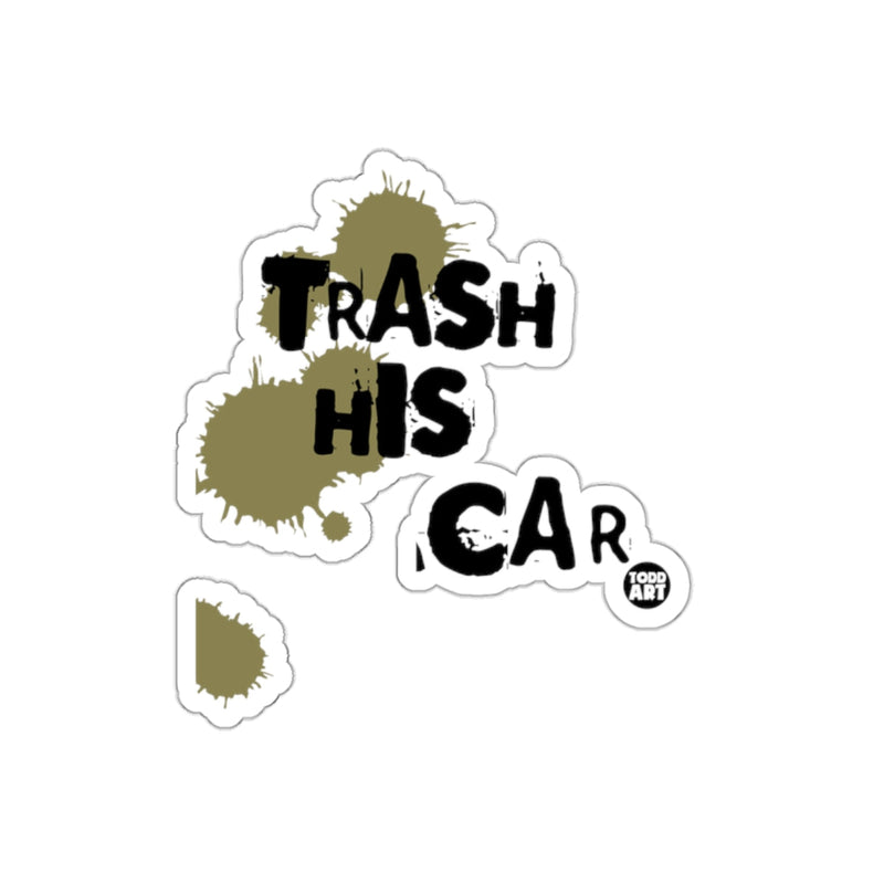 Load image into Gallery viewer, Trash His Car Todd Art Sticker for Unique Decoration

