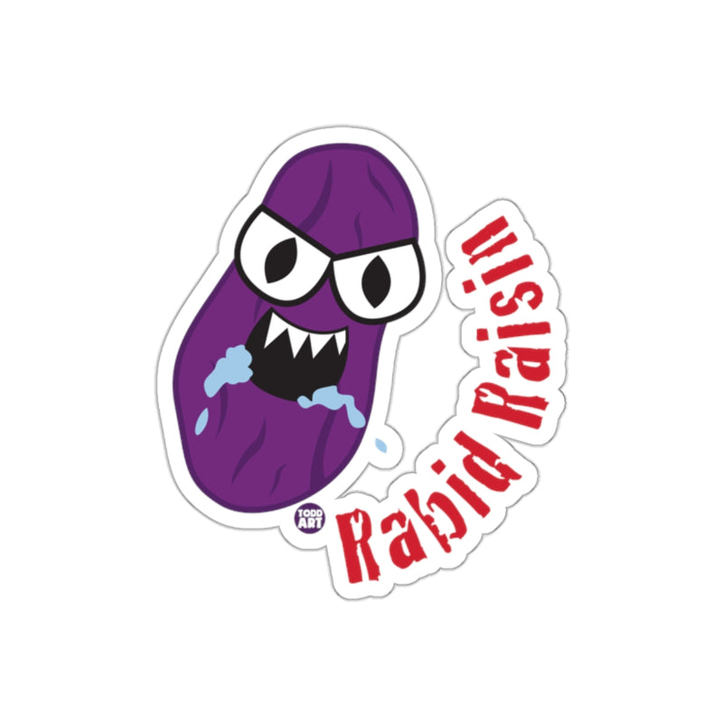 Load image into Gallery viewer, Rabid Raisin Angry Cartoon Character Sticker Product
