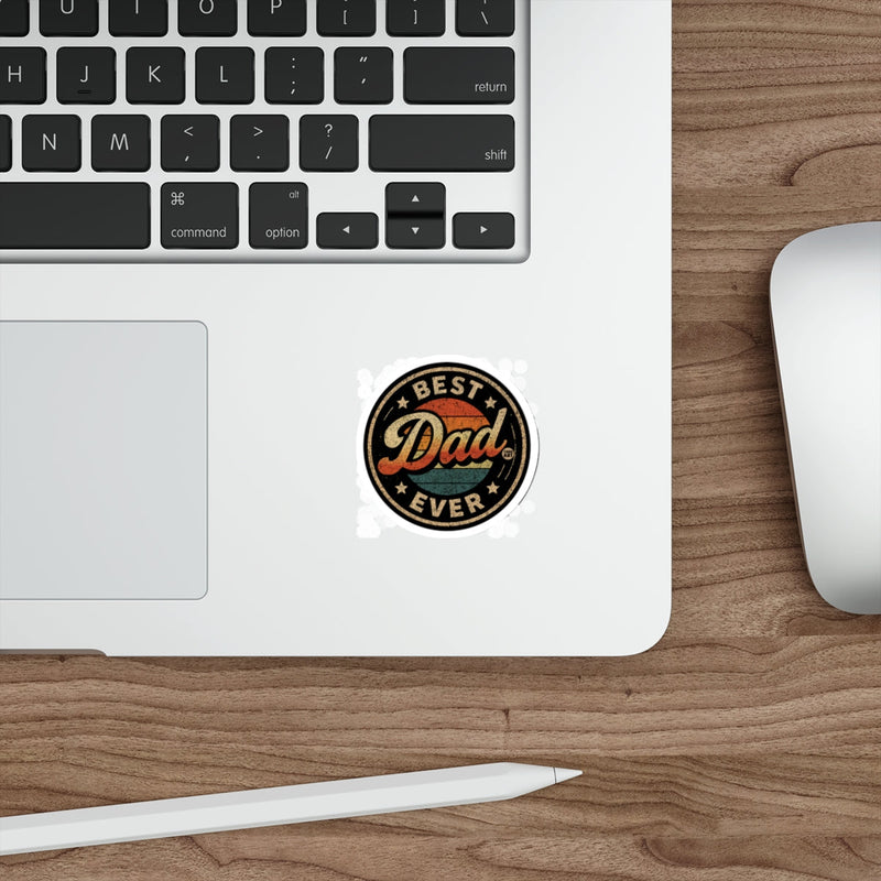 Load image into Gallery viewer, Best Dad Ever Sticker for Fathers Day Gift Idea

