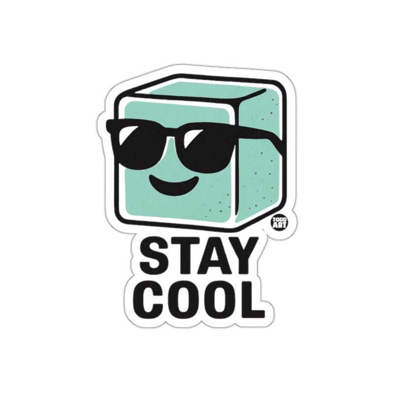 Load image into Gallery viewer, Stay Cool Ice Cube Sunglasses Sticker
