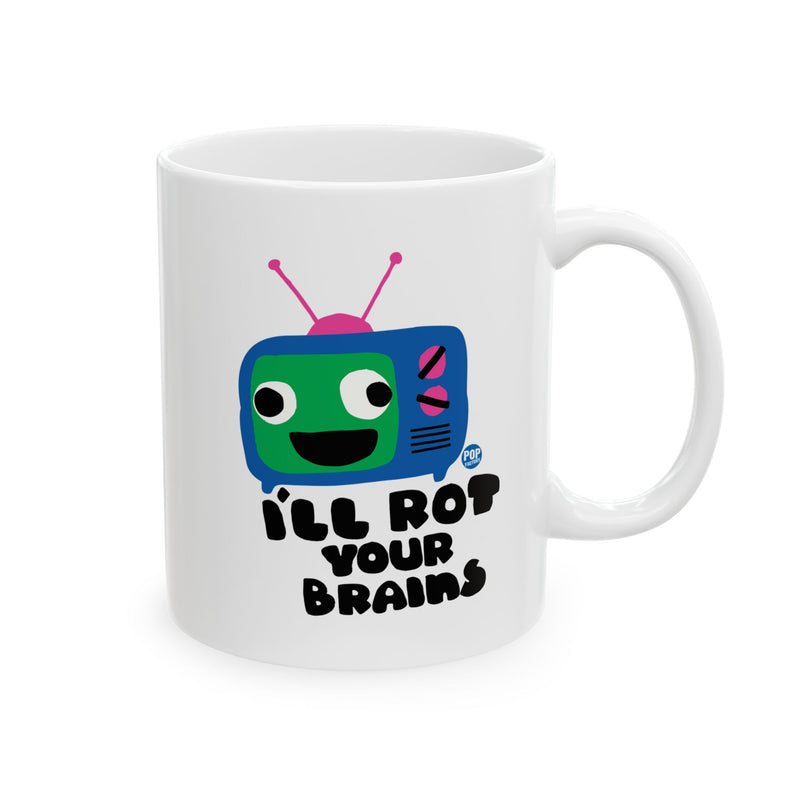 Load image into Gallery viewer, I&#39;ll Rot Your Brain TV Mug
