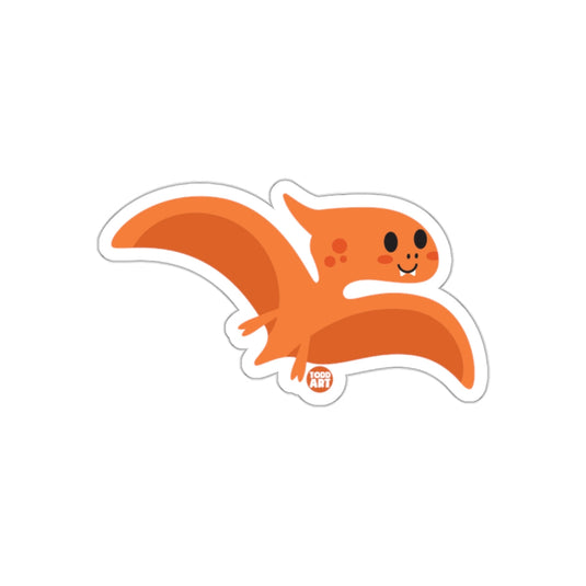 Cute Orange Flying Animal Sticker for Kids Item
