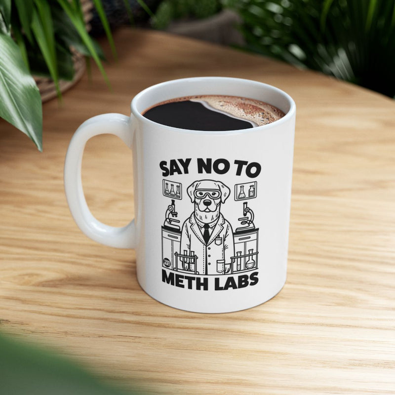 Load image into Gallery viewer, Fun Say No to Meth Labs Coffee Mug Product
