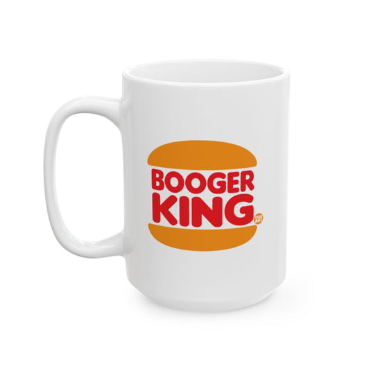Booger King Mug Funny Coffee Cup Gift for Friends