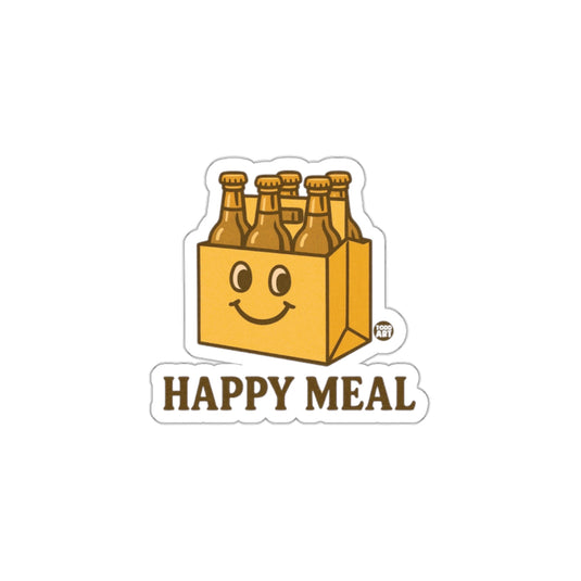 Happy Meal Funny Sticker For Unique Decor