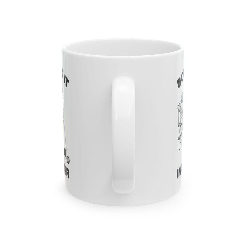 Load image into Gallery viewer, Bowlers Do It In the Gutter Coffee Mug, Funny Bowler Mug
