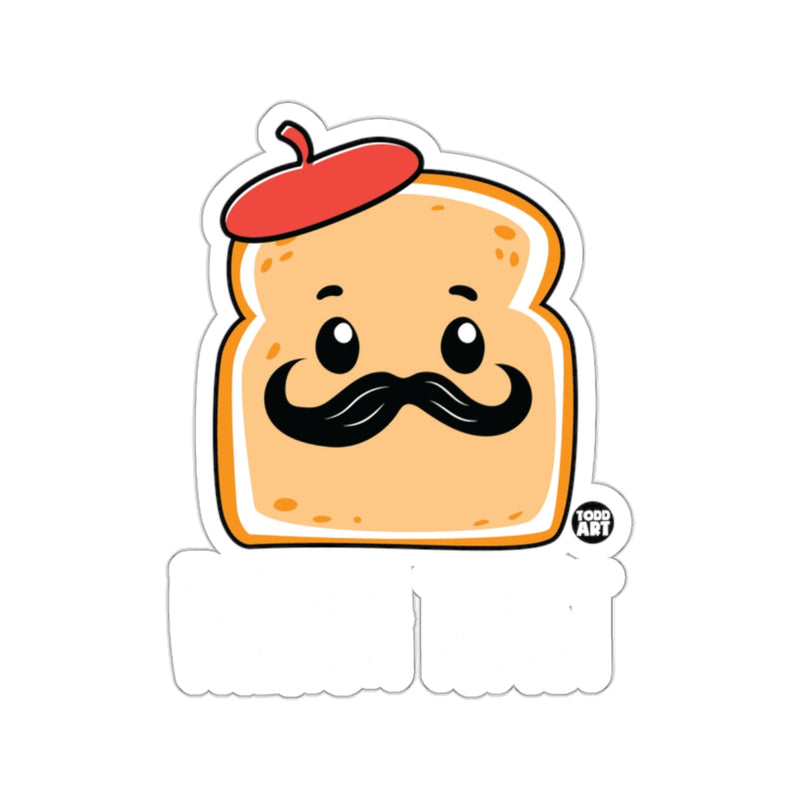Load image into Gallery viewer, Cute French Bread Mustache Sticker product
