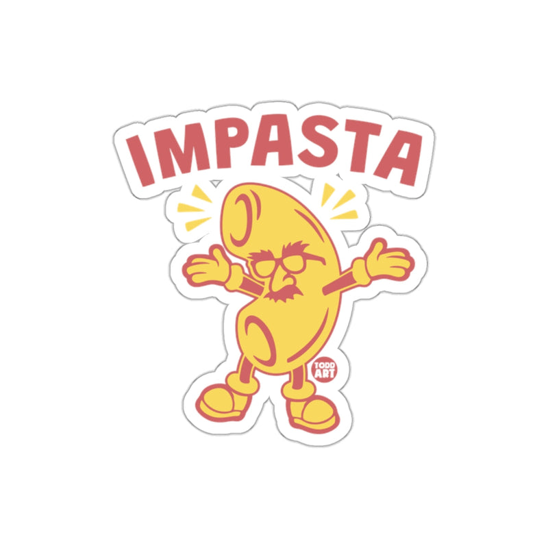 Load image into Gallery viewer, Funny Impasta Cartoon Character Sticker for Laptops
