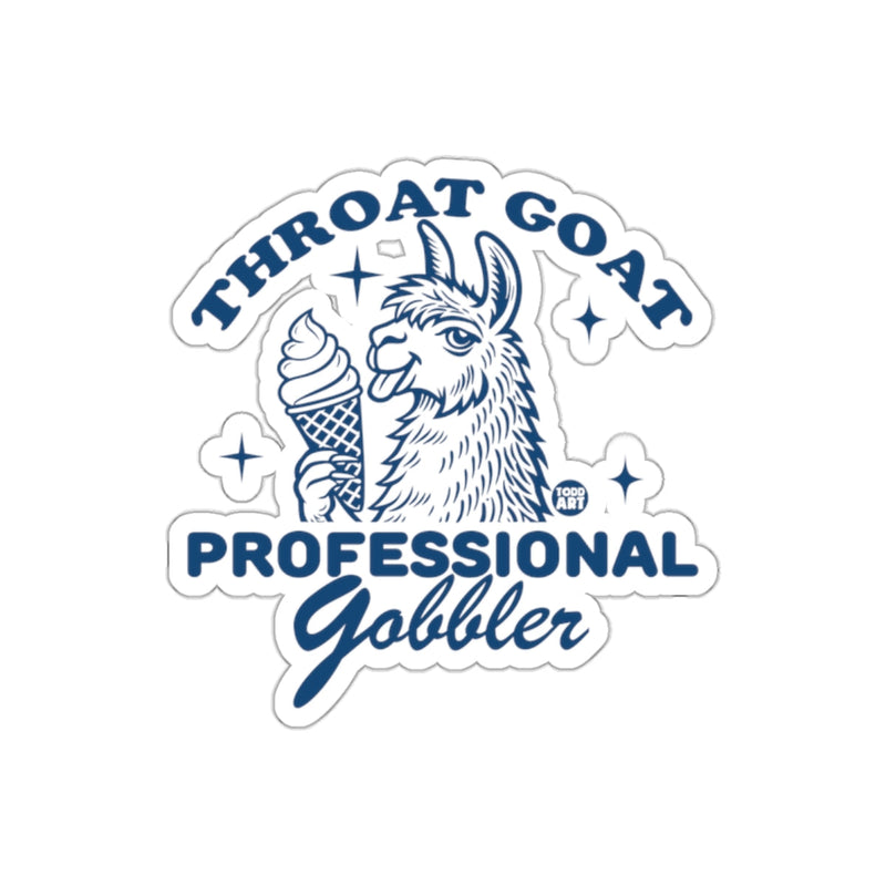 Load image into Gallery viewer, Throat Goat Professional Gobbler themed sticker
