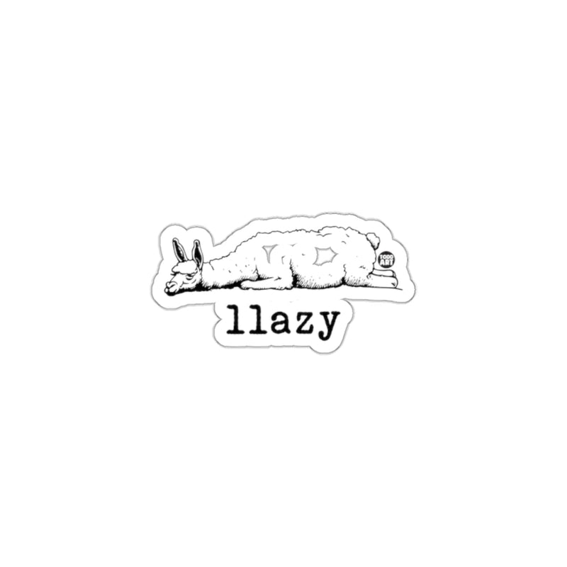 Load image into Gallery viewer, Adorable Llama llazy Sticker for Lazy-Day Fun
