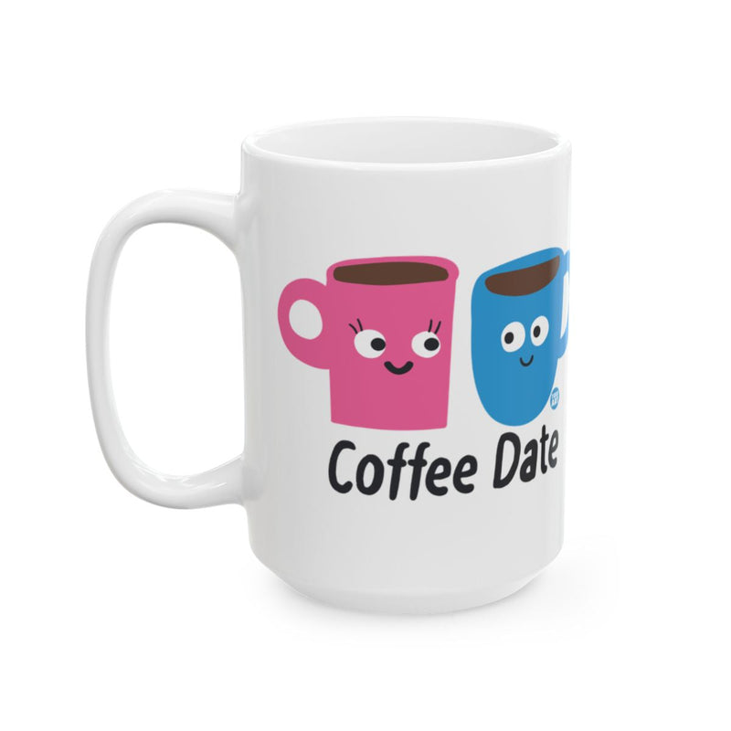 Load image into Gallery viewer, Adorable Coffee Date Design Mug for Coffee Lovers
