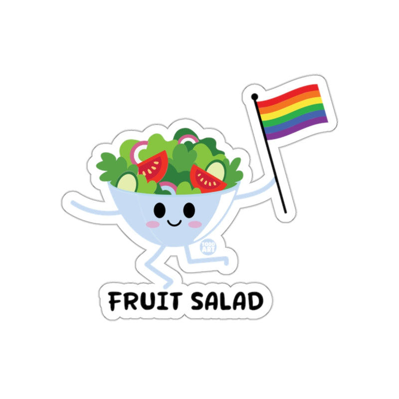 Load image into Gallery viewer, Fruit Salad With Rainbow Flag Sticker
