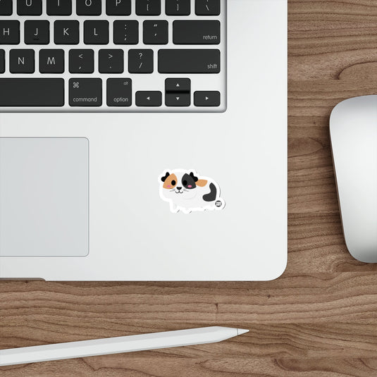Adorable Cat Sticker for Laptops and Notebooks