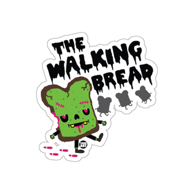 Load image into Gallery viewer, The Walking Bread Zombie Toast Funny Sticker

