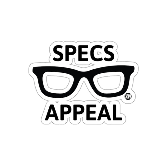 Specs Appeal Eyeglasses With Todd Art Logo Stylish sticker