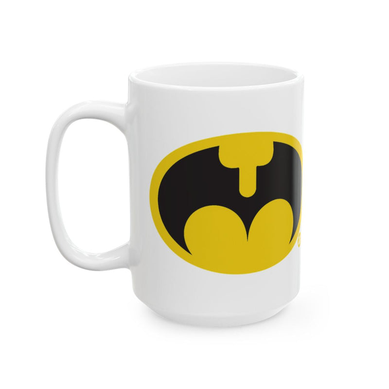 Load image into Gallery viewer, Batman Logo Coffee Mug for Fans and Collectors Product
