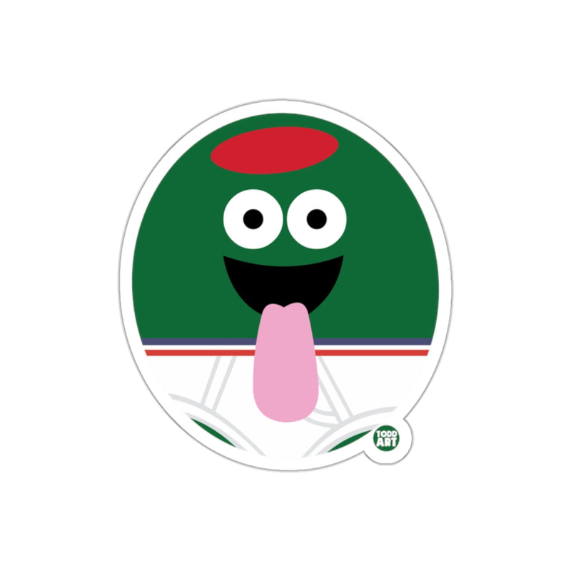 Load image into Gallery viewer, Cute Smiling Face with Tongue Out Sticker Product
