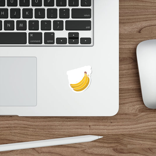 Cute Yellow Bananas Sticker for Laptop or Notebook