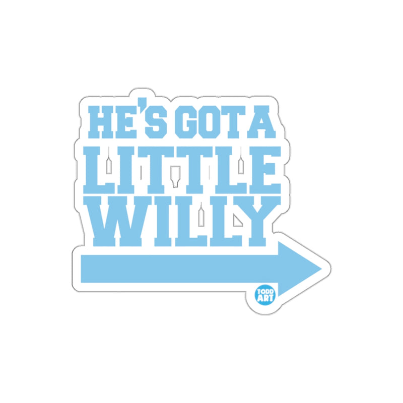 Load image into Gallery viewer, He's Got a Little Willy Todd Art Sticker
