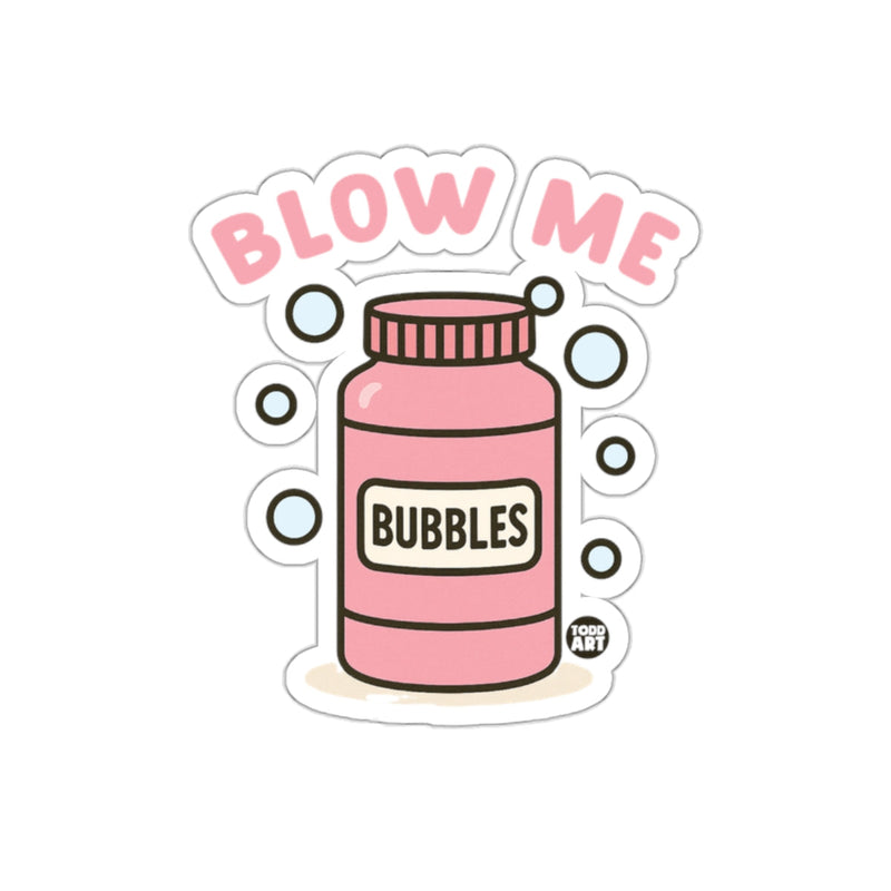 Load image into Gallery viewer, Blow Me Bubbles Cute Sticker Fun Design for Laptops
