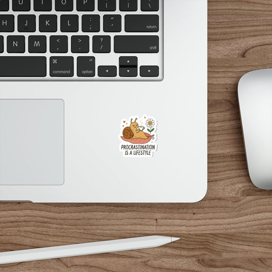Procrastination Is a Lifestyle Motivational Sticker