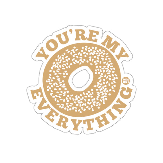 You're My Everything Donut Design Sticker Product