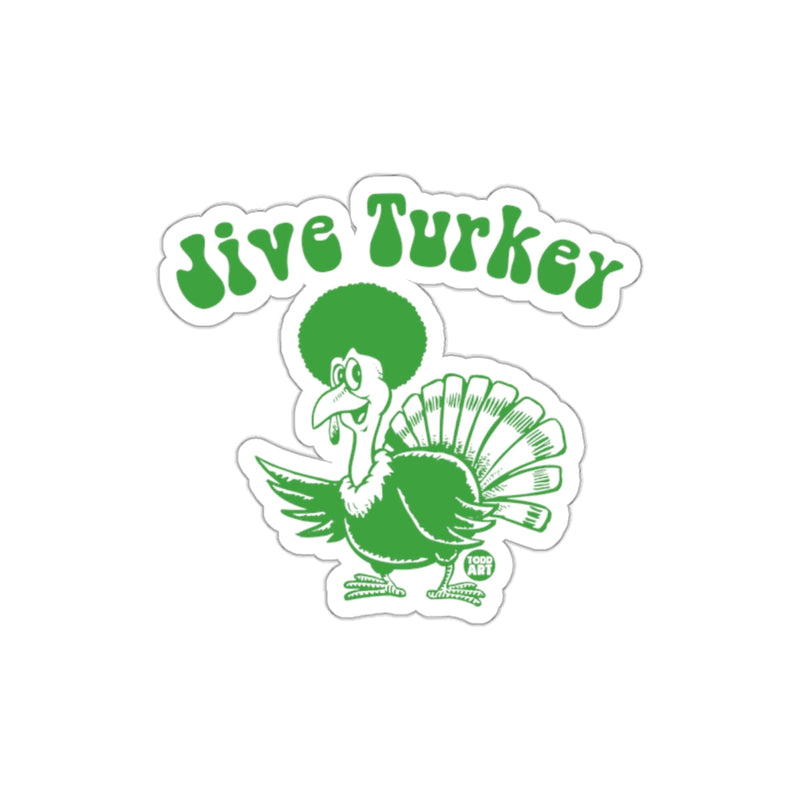Load image into Gallery viewer, Funky Green Jive Turkey Sticker for Unique Style
