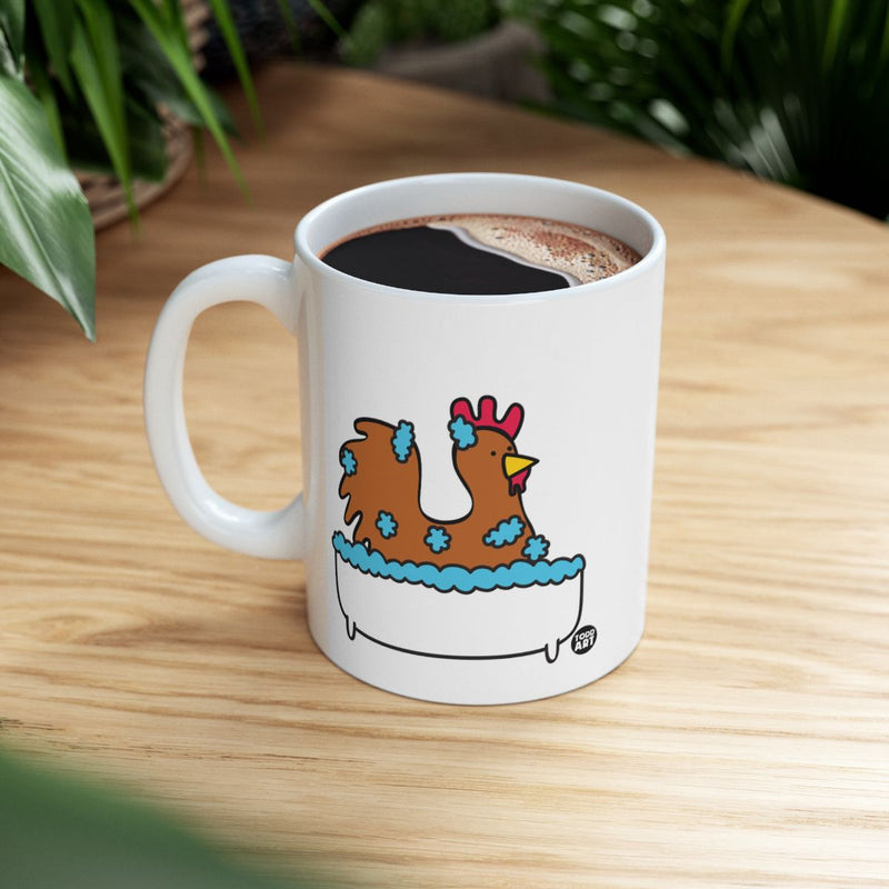 Load image into Gallery viewer, Charming Chicken Taking Bath Cartoon Design Mug
