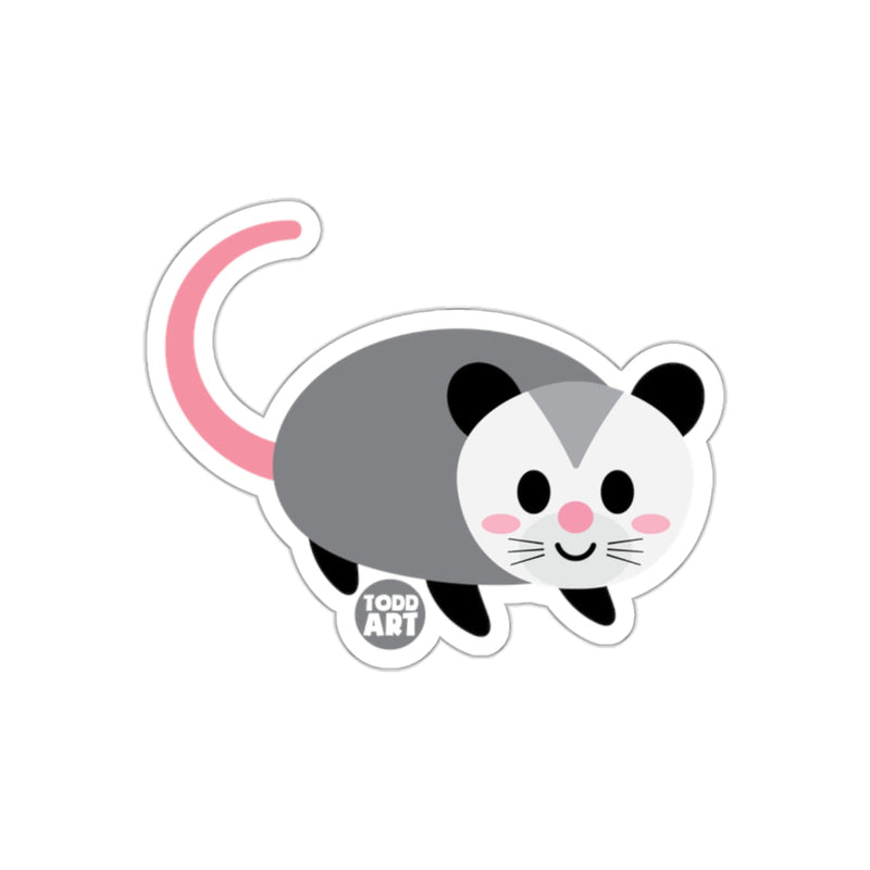 Load image into Gallery viewer, Cute Opossum Art Sticker for Kids and Adults
