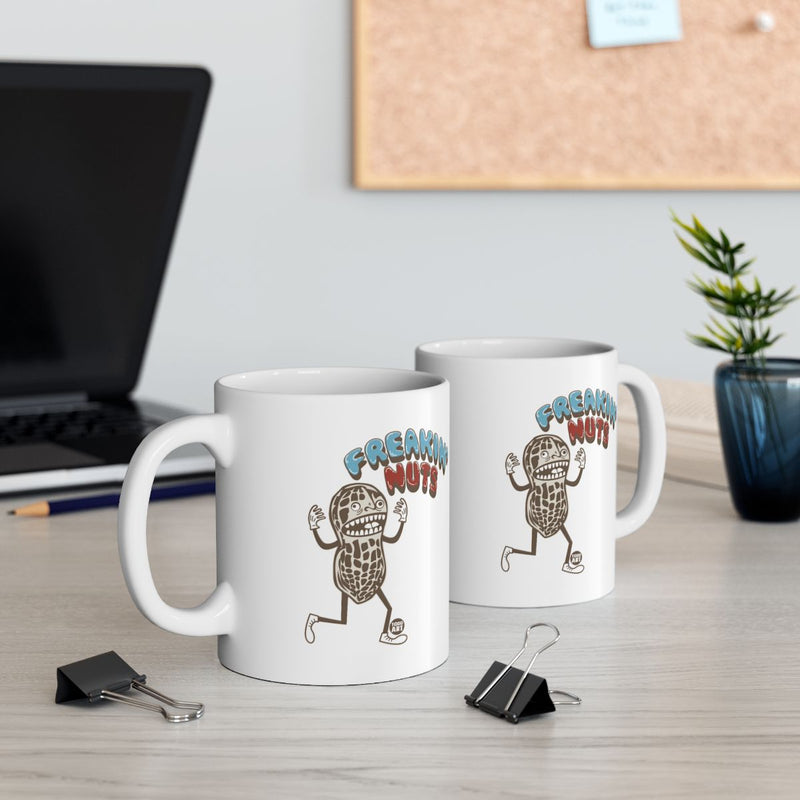 Load image into Gallery viewer, Freakin Nuts Character Coffee Mugs for Your Desk
