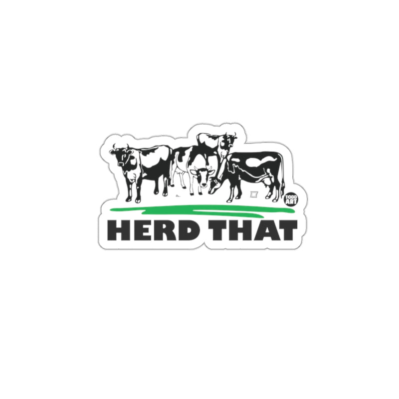 Load image into Gallery viewer, Herd That Cow Farm Art Sticker for Unique D√©cor
