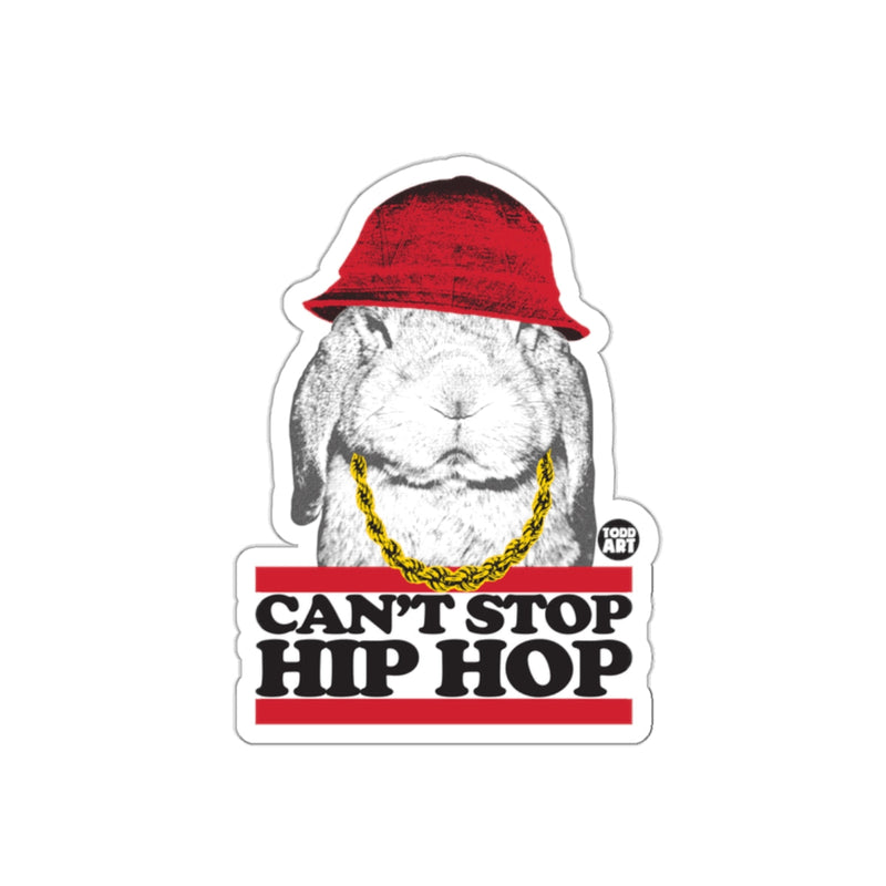 Load image into Gallery viewer, Can't Stop Hip Hop Bunny with Red Hat sticker
