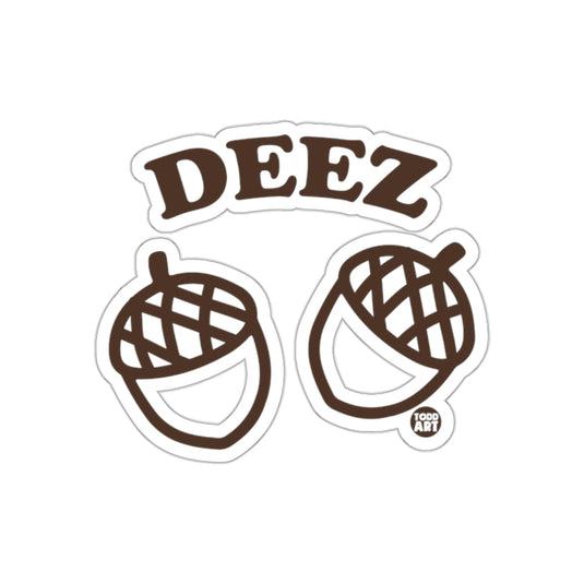 Deez Brown Acorn Design Sticker Peeling Resistant